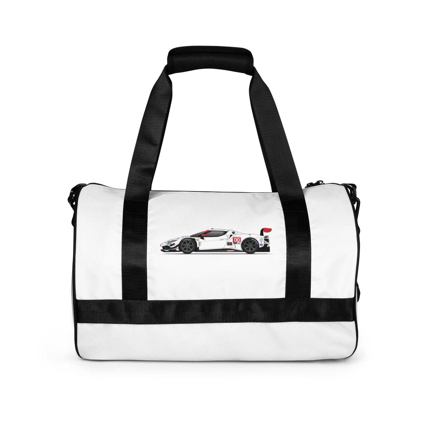 Race Car All-over print gym bag