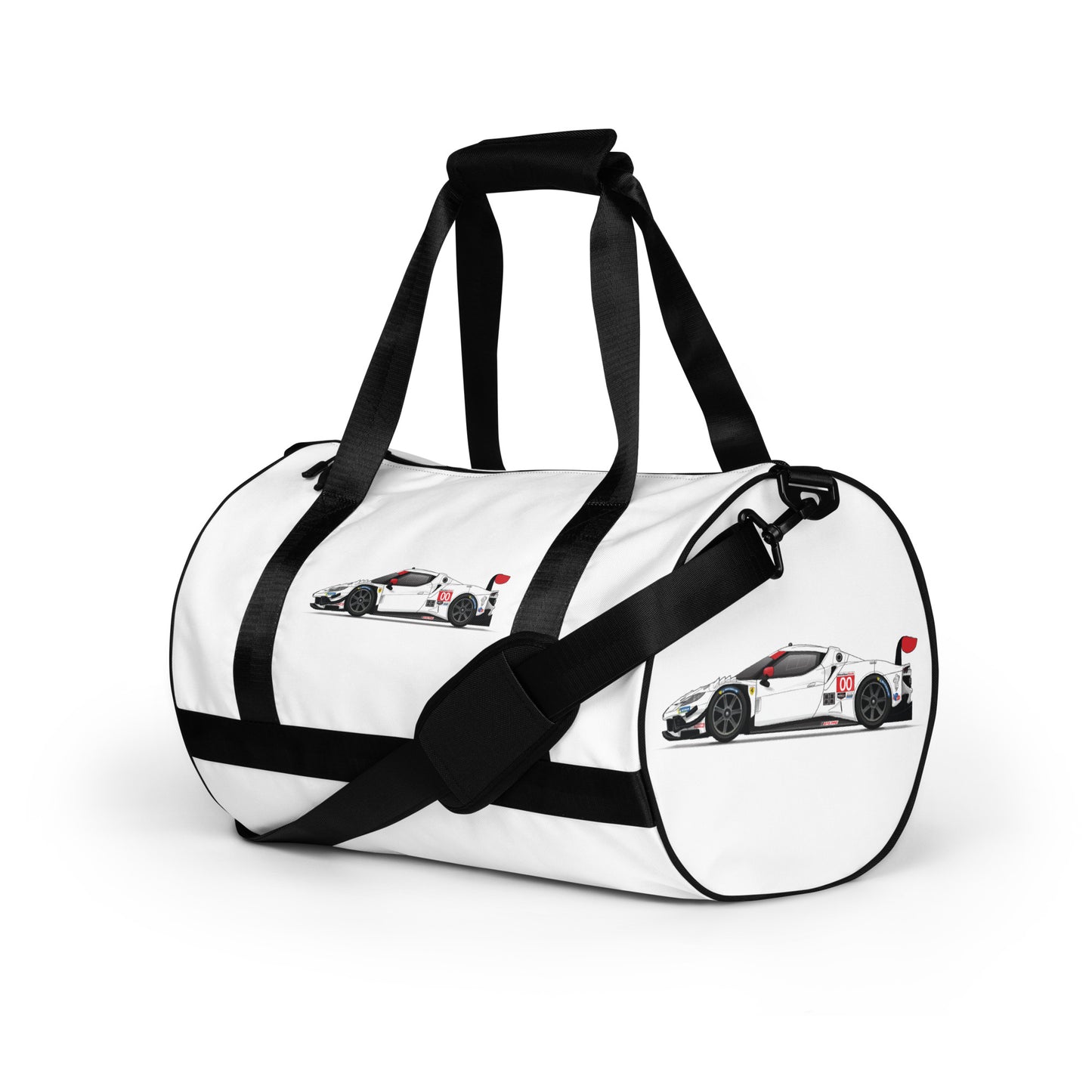 Race Car All-over print gym bag