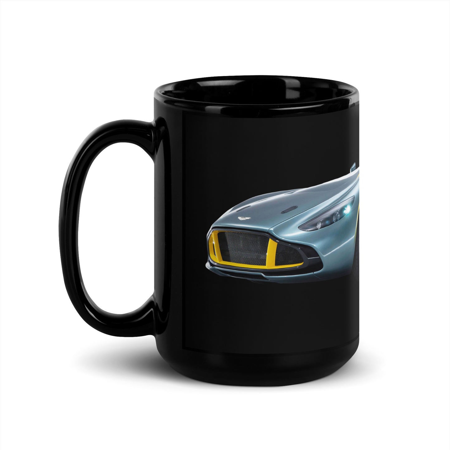 Aston Martin Black Glossy Mug