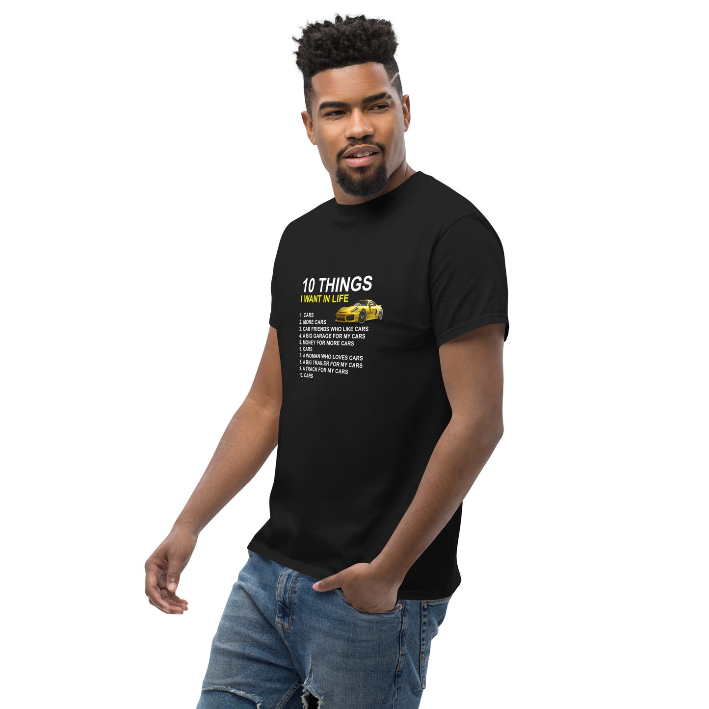10 Things I Want Men's classic tee