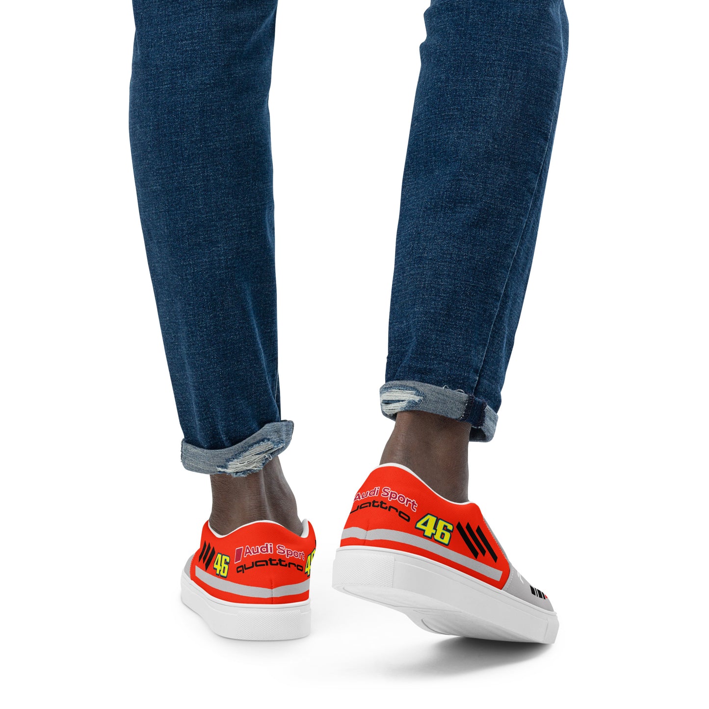 Audi Racing Men’s slip-on canvas shoes