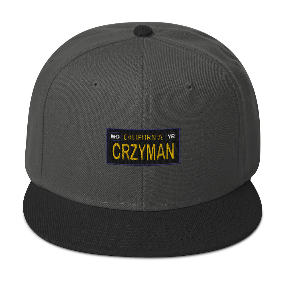 CRZYMAN Snapback Hat