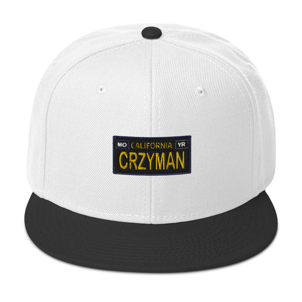 CRZYMAN Snapback Hat