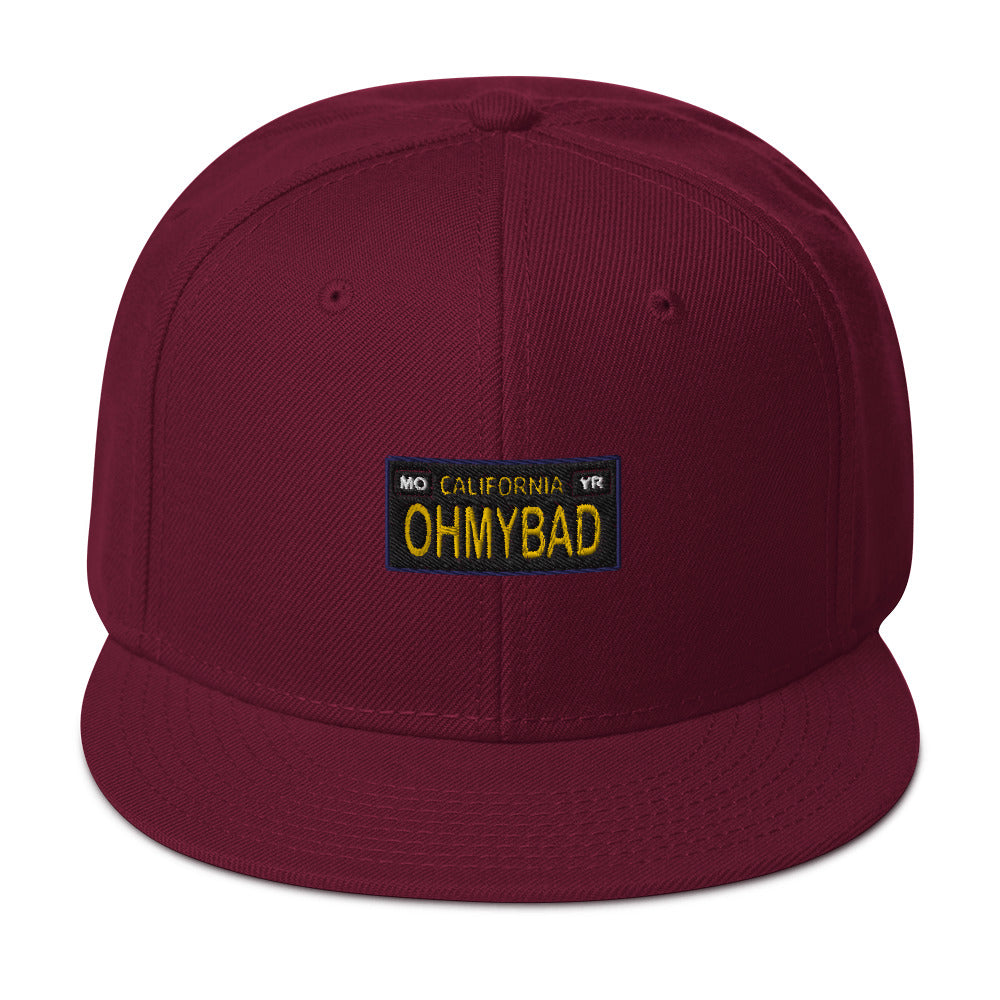 OHMYBAD Snapback Hat