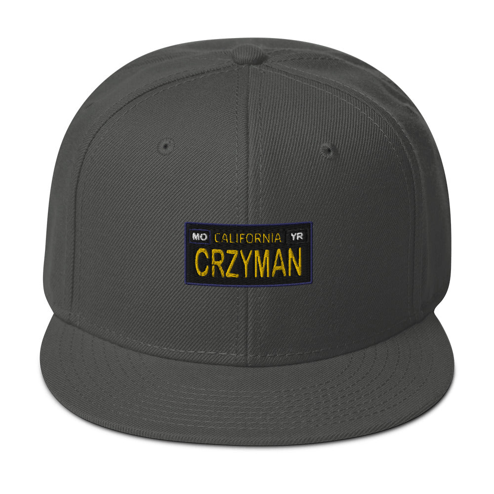 CRZYMAN Snapback Hat