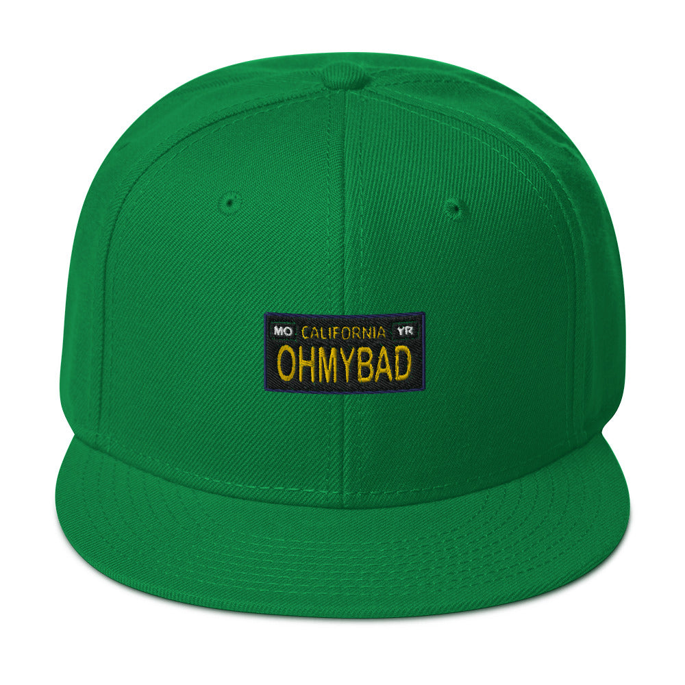 OHMYBAD Snapback Hat