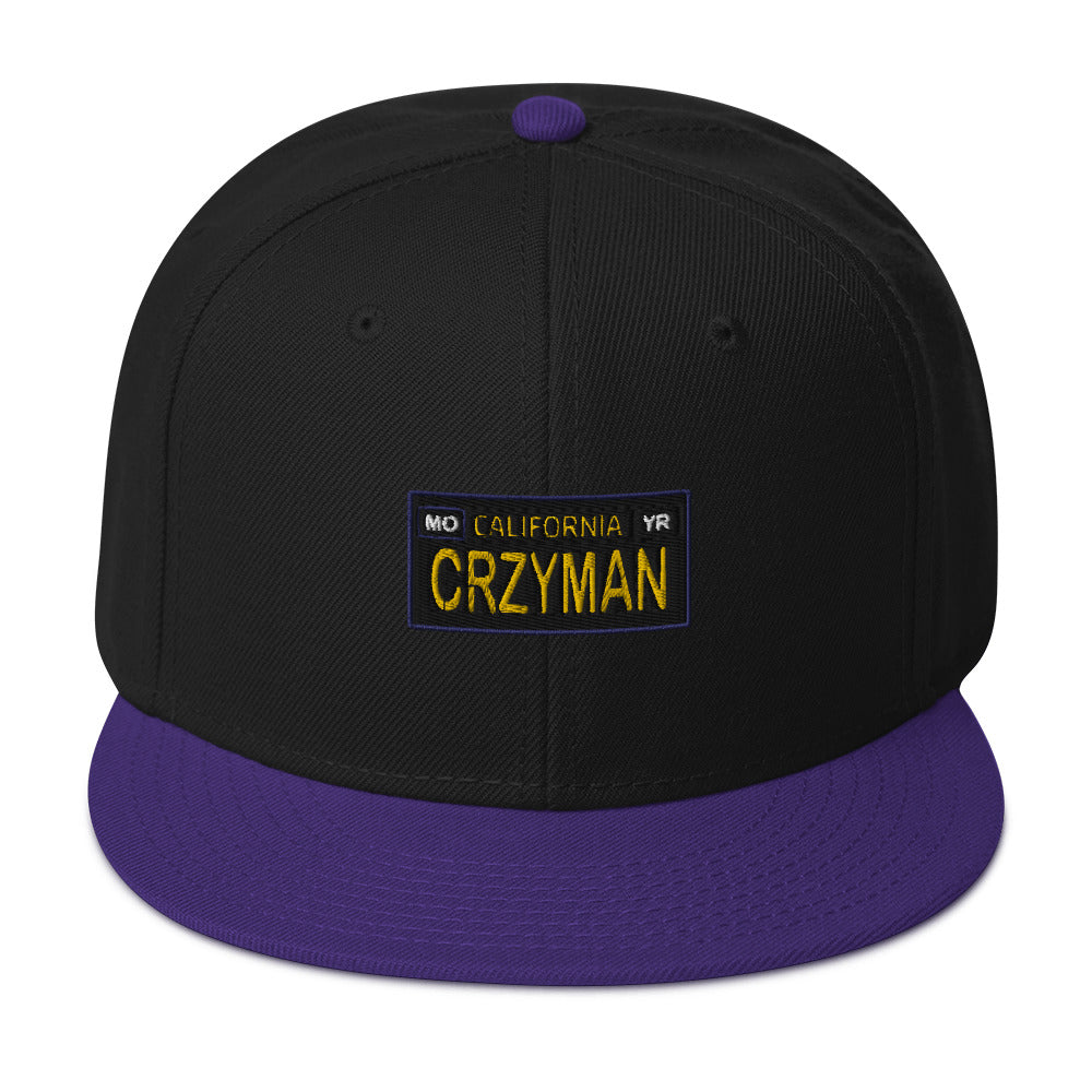 CRZYMAN Snapback Hat