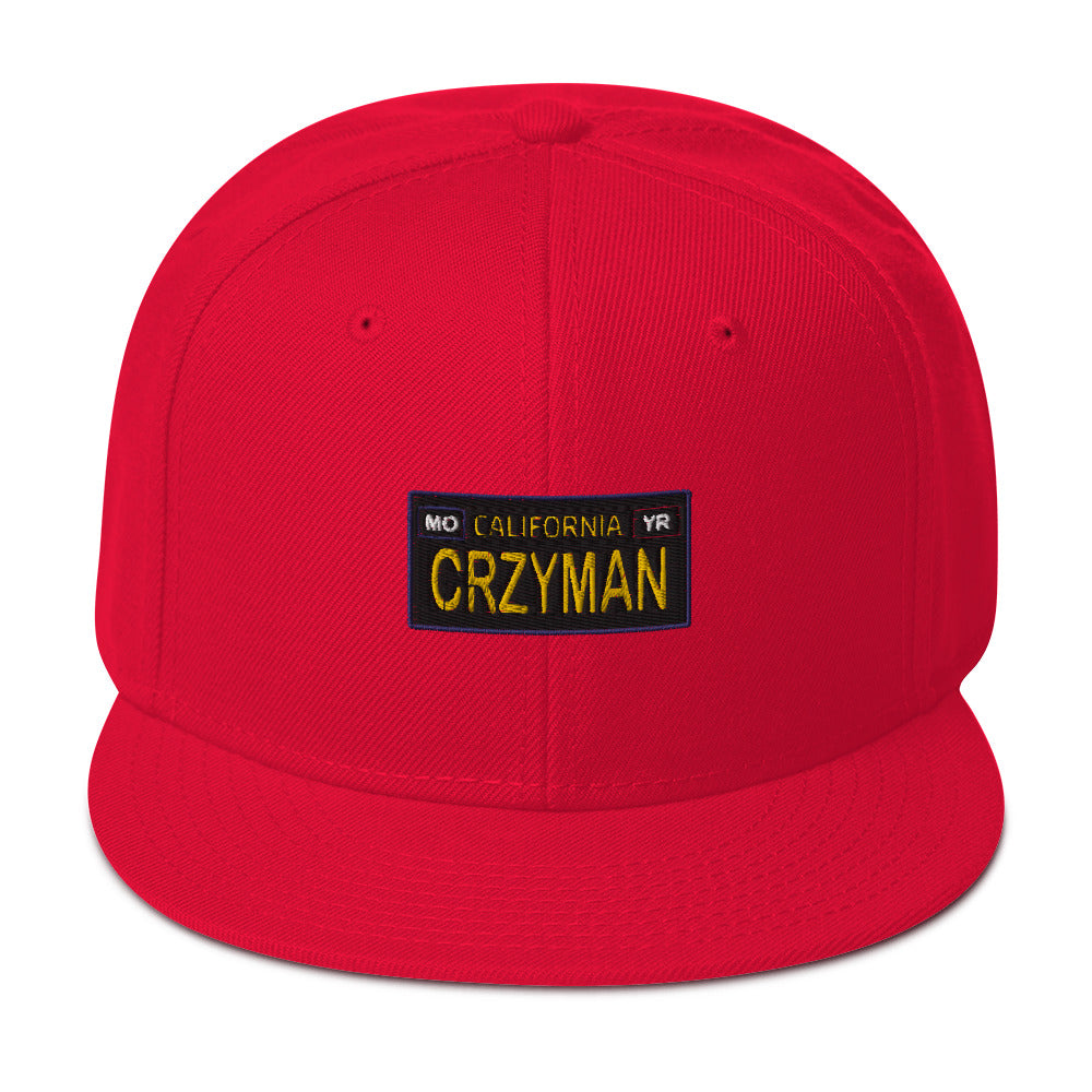 CRZYMAN Snapback Hat