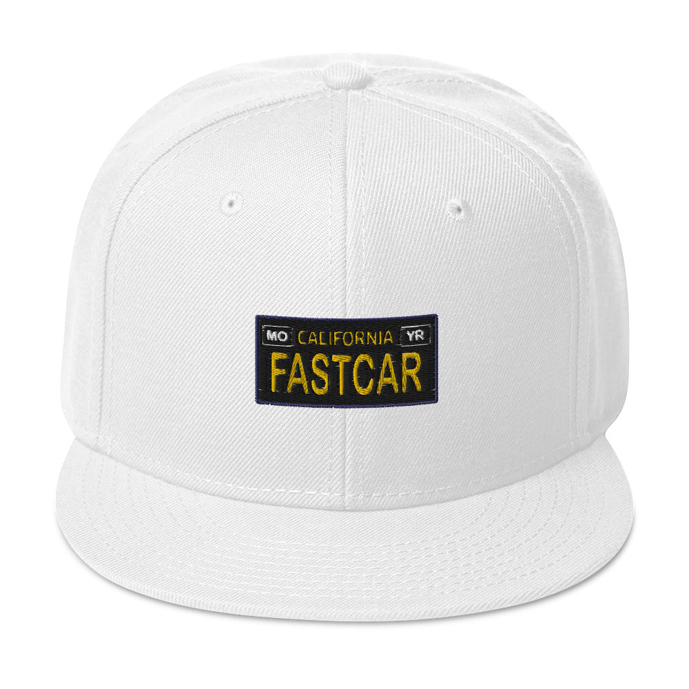 FAST CAR Snapback Hat