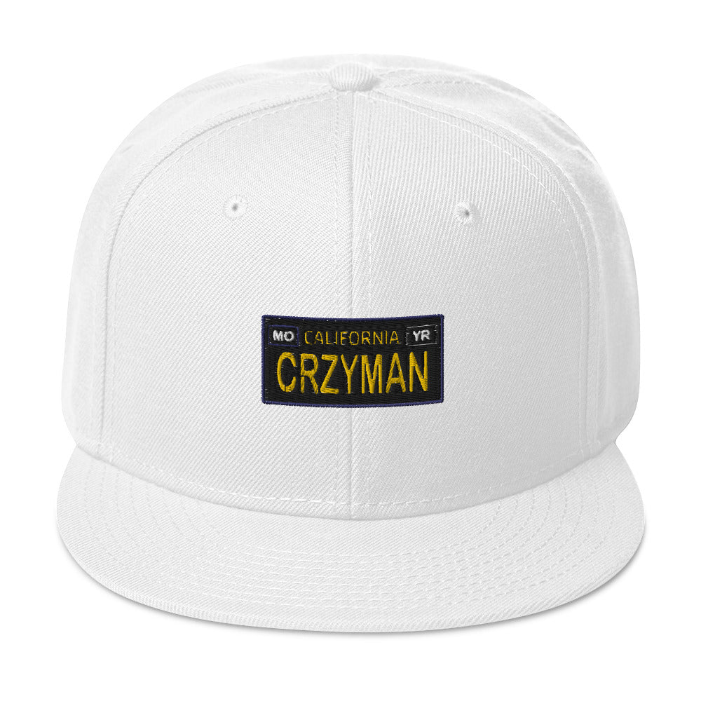 CRZYMAN Snapback Hat