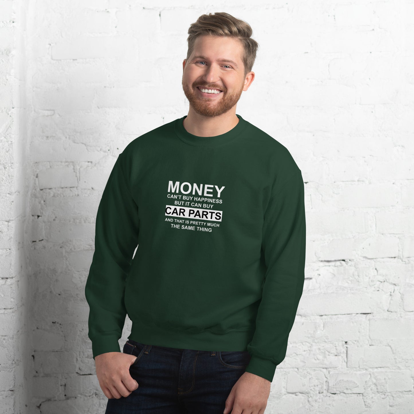 Money Car Unisex Sweatshirt