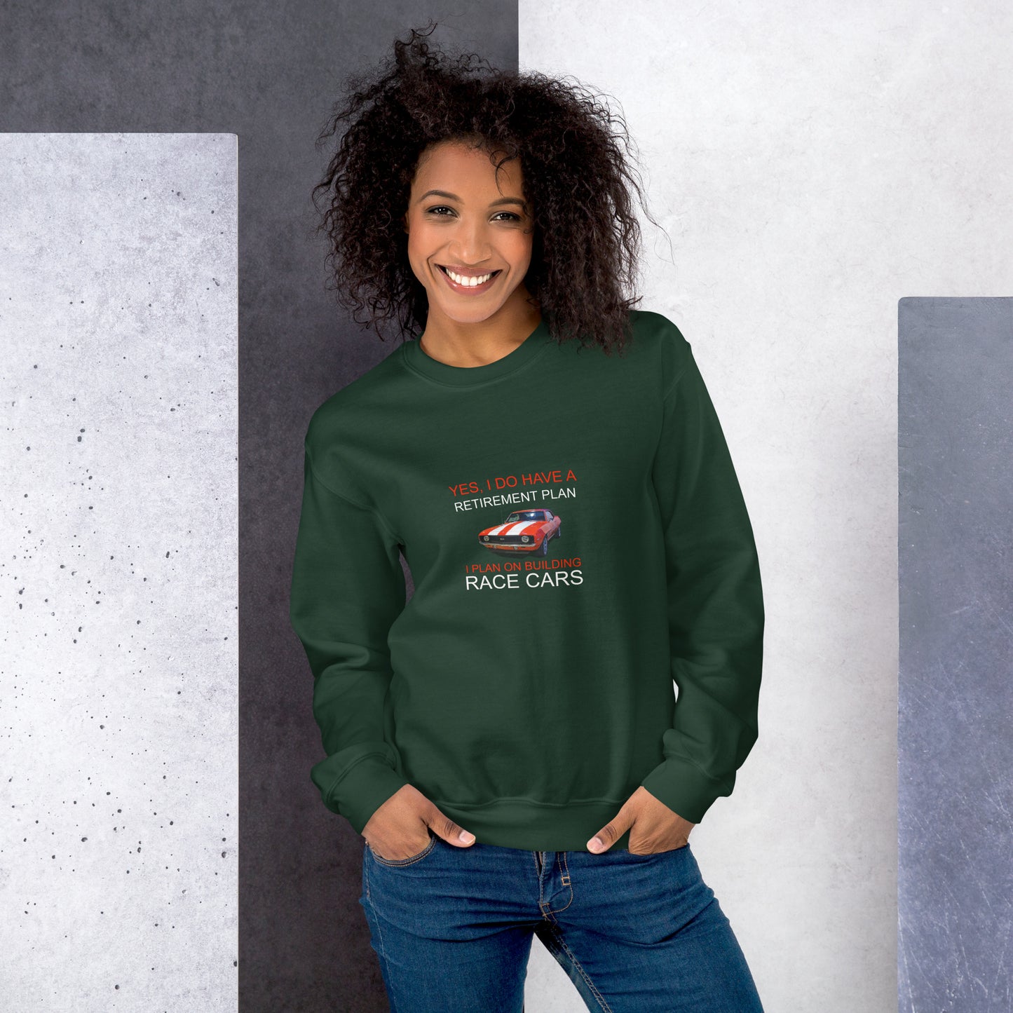 Retirement Plan Unisex Sweatshirt