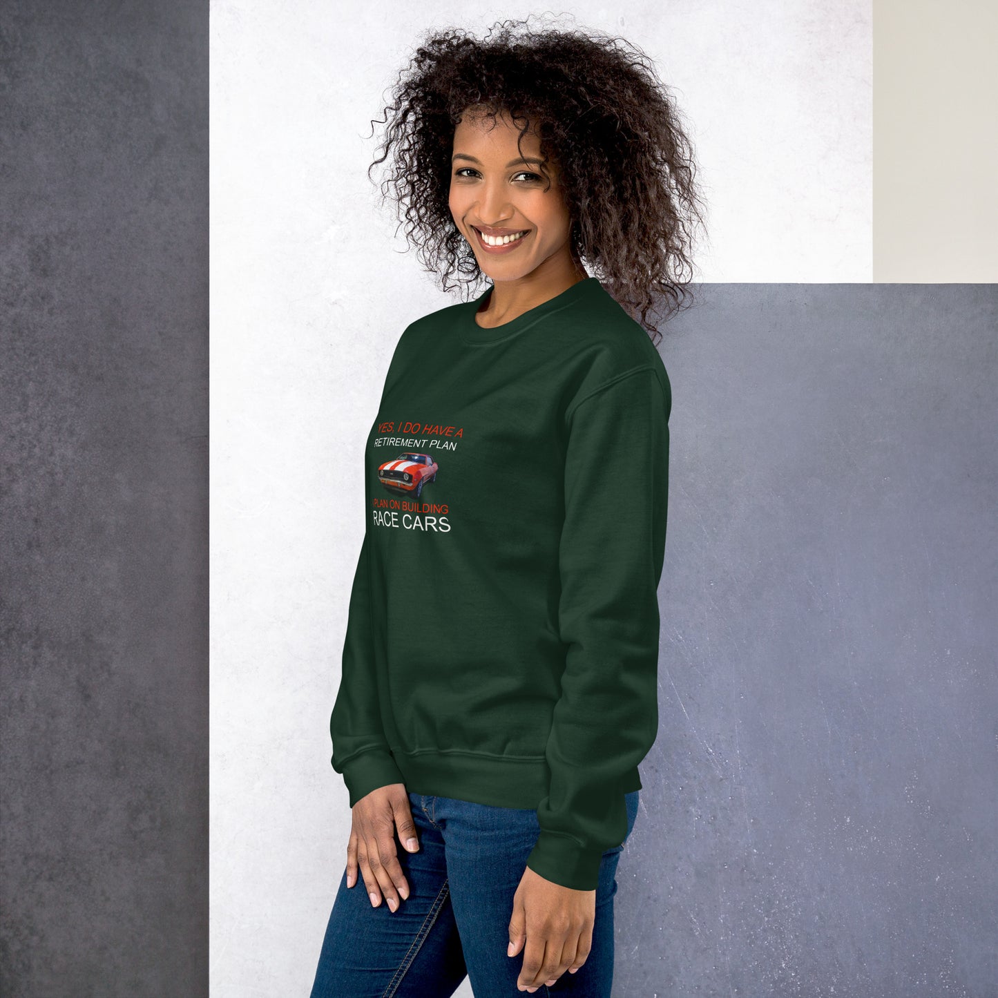 Retirement Plan Unisex Sweatshirt