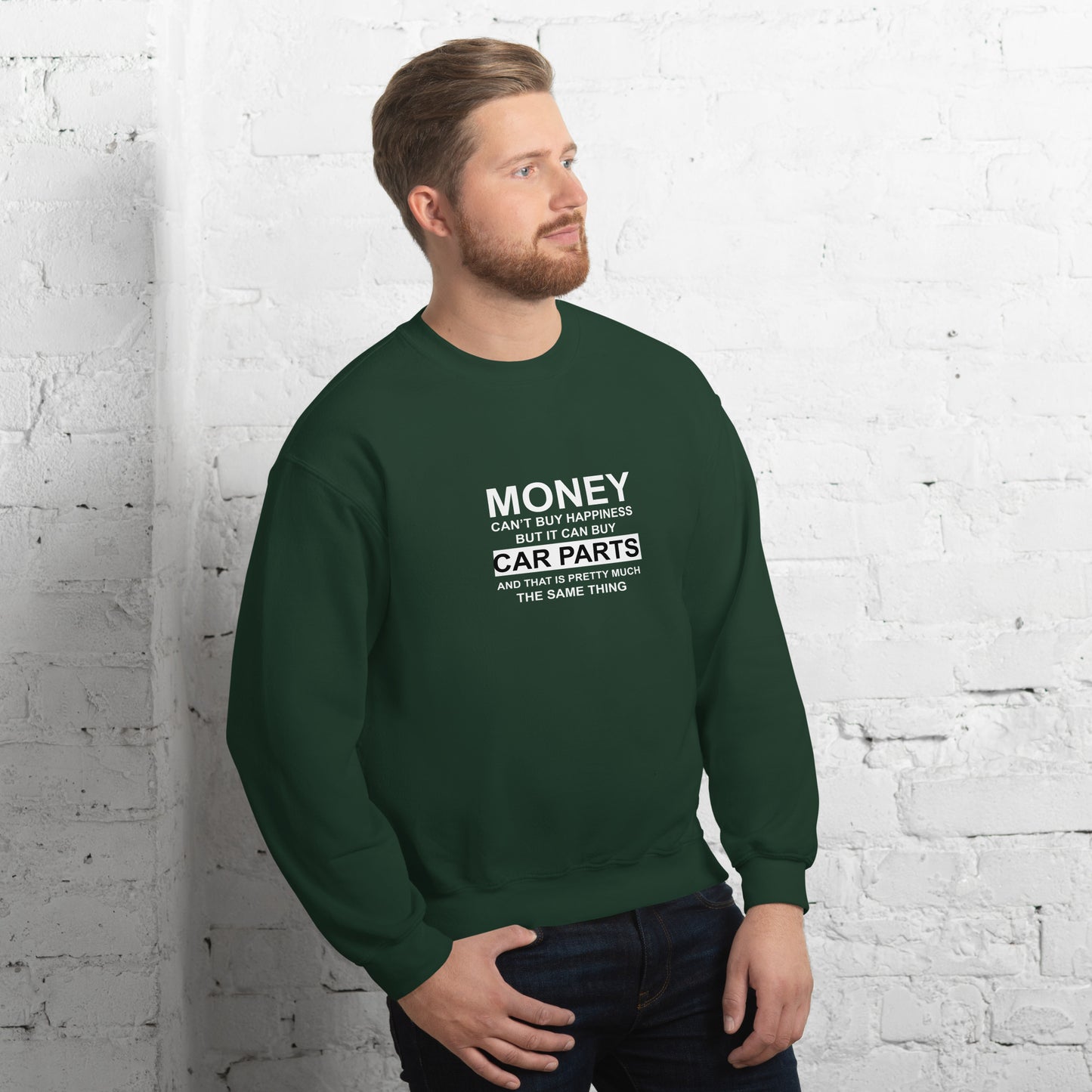 Money Car Unisex Sweatshirt