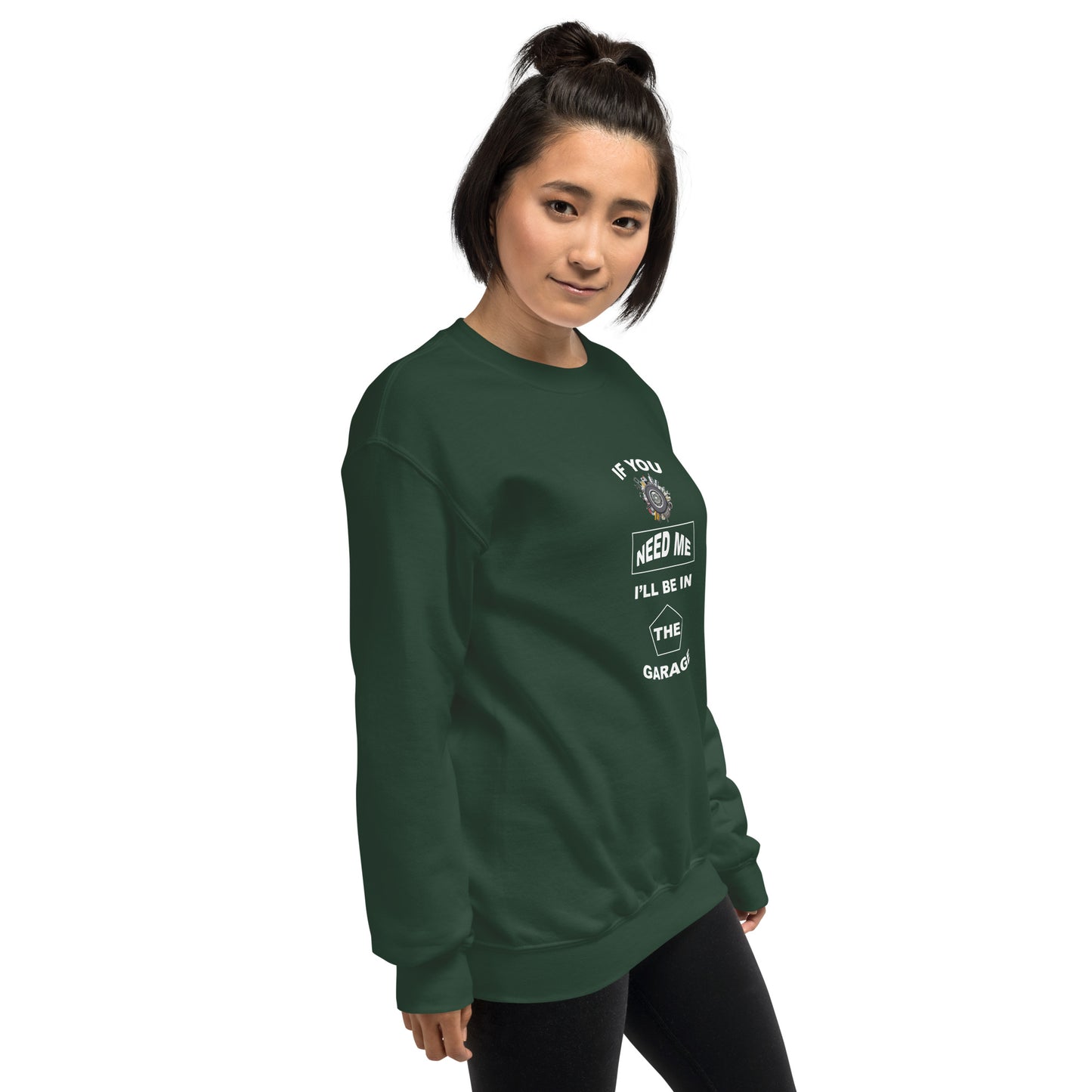 I Be In Garage Unisex Sweatshirt