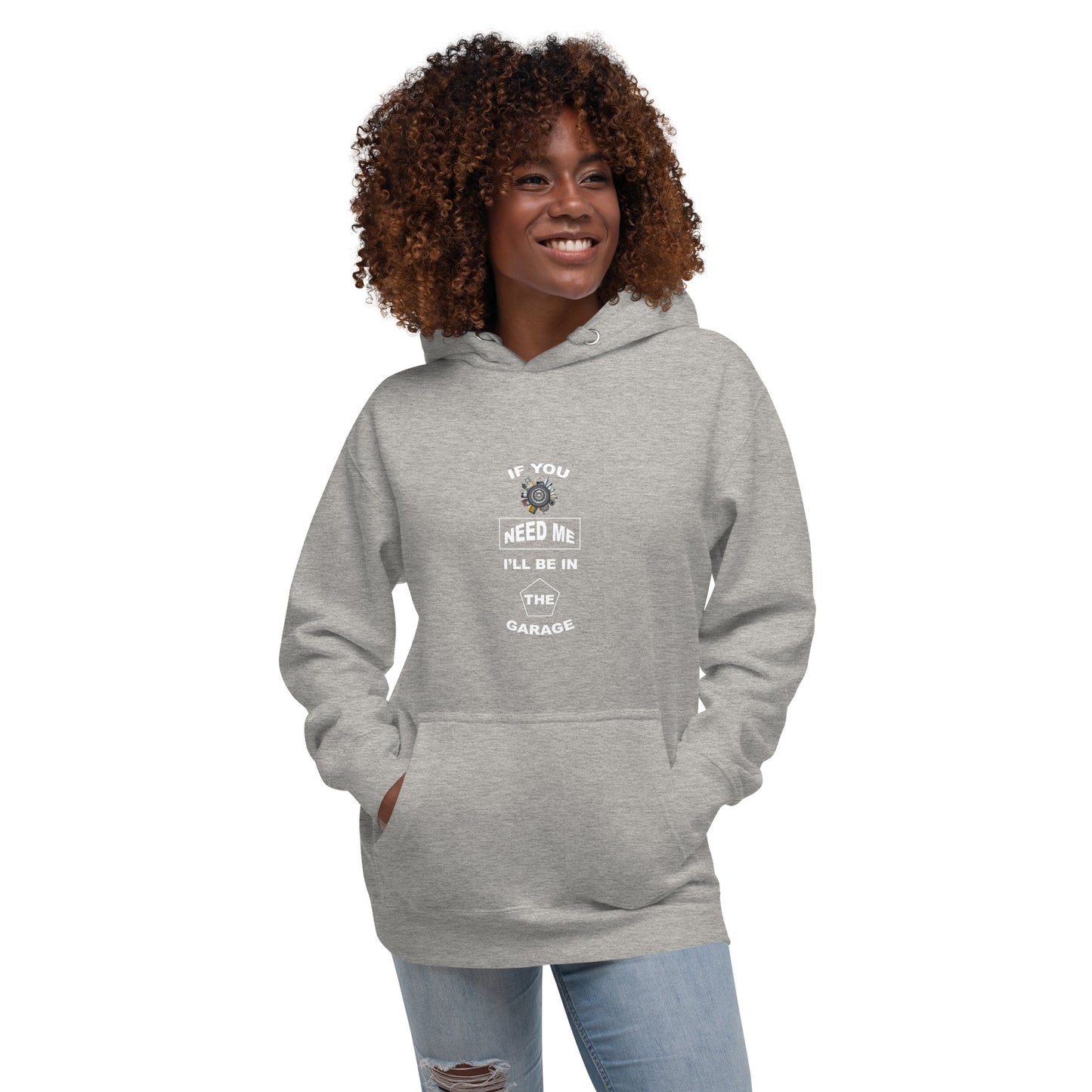 I Be In The Garage Unisex Hoodie