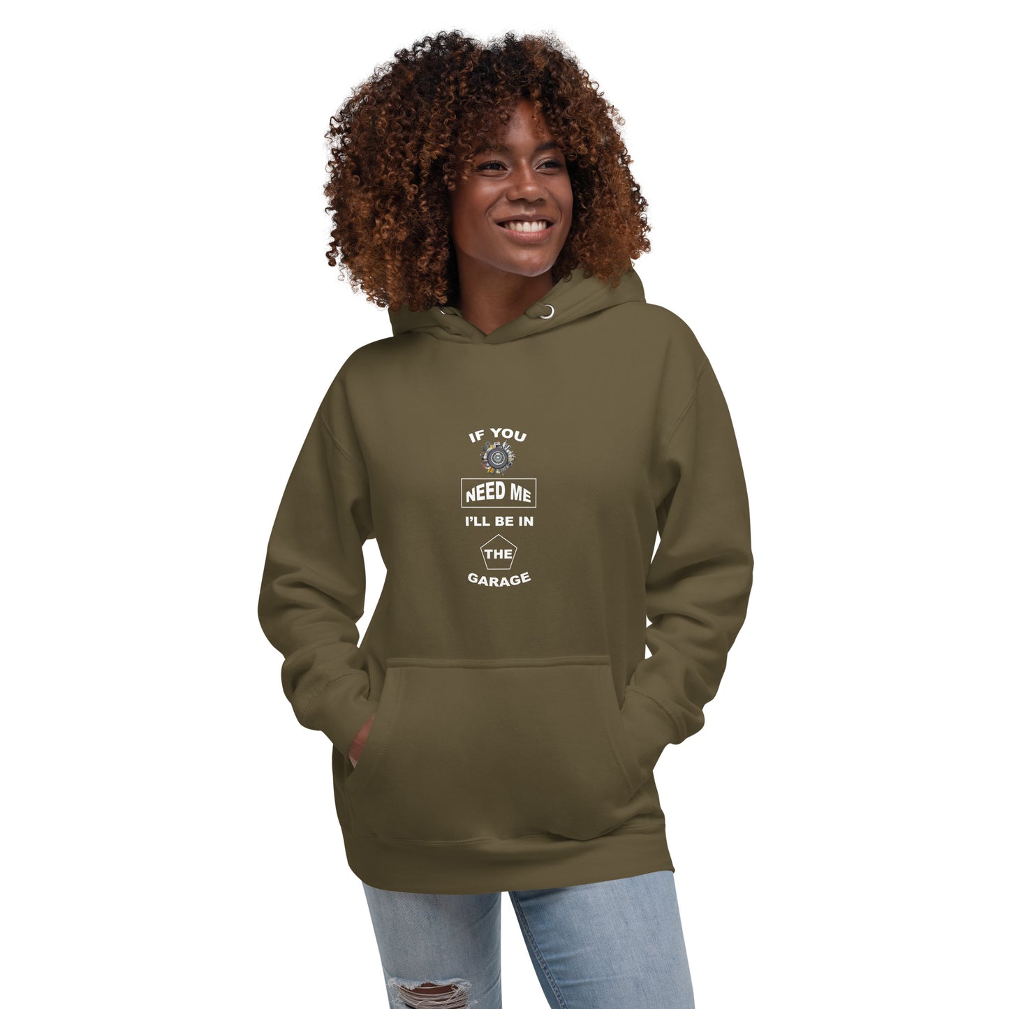 I Be In The Garage Unisex Hoodie