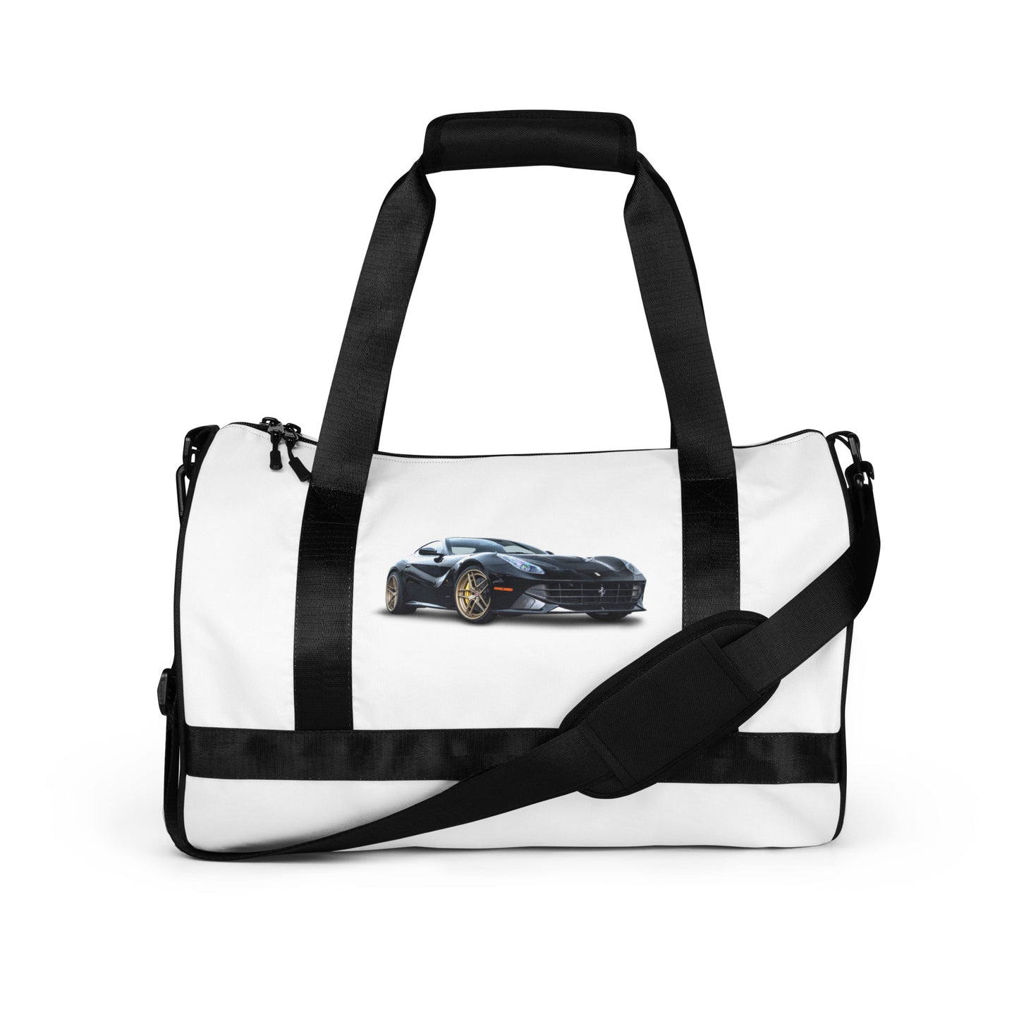 Ferrari All-over print gym bag