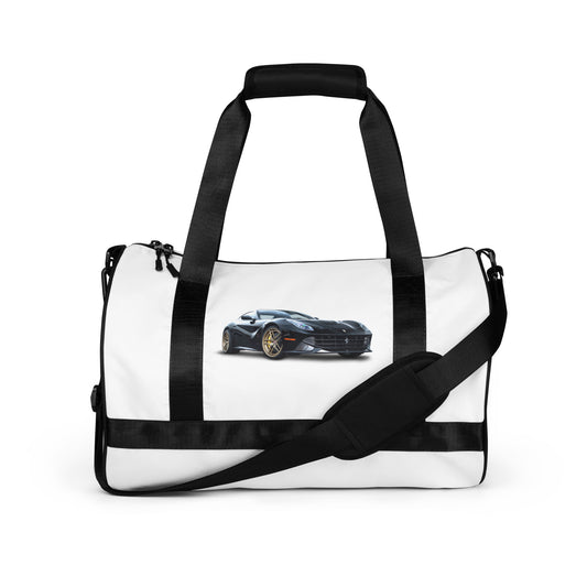 Ferrari All-over print gym bag