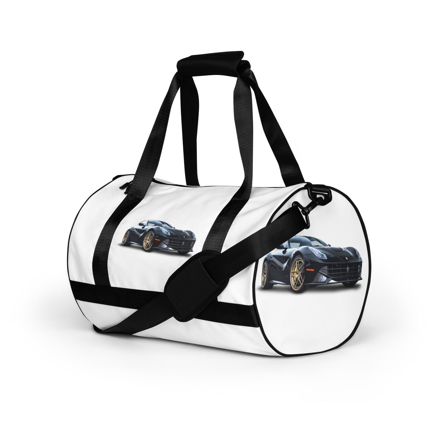 Ferrari All-over print gym bag