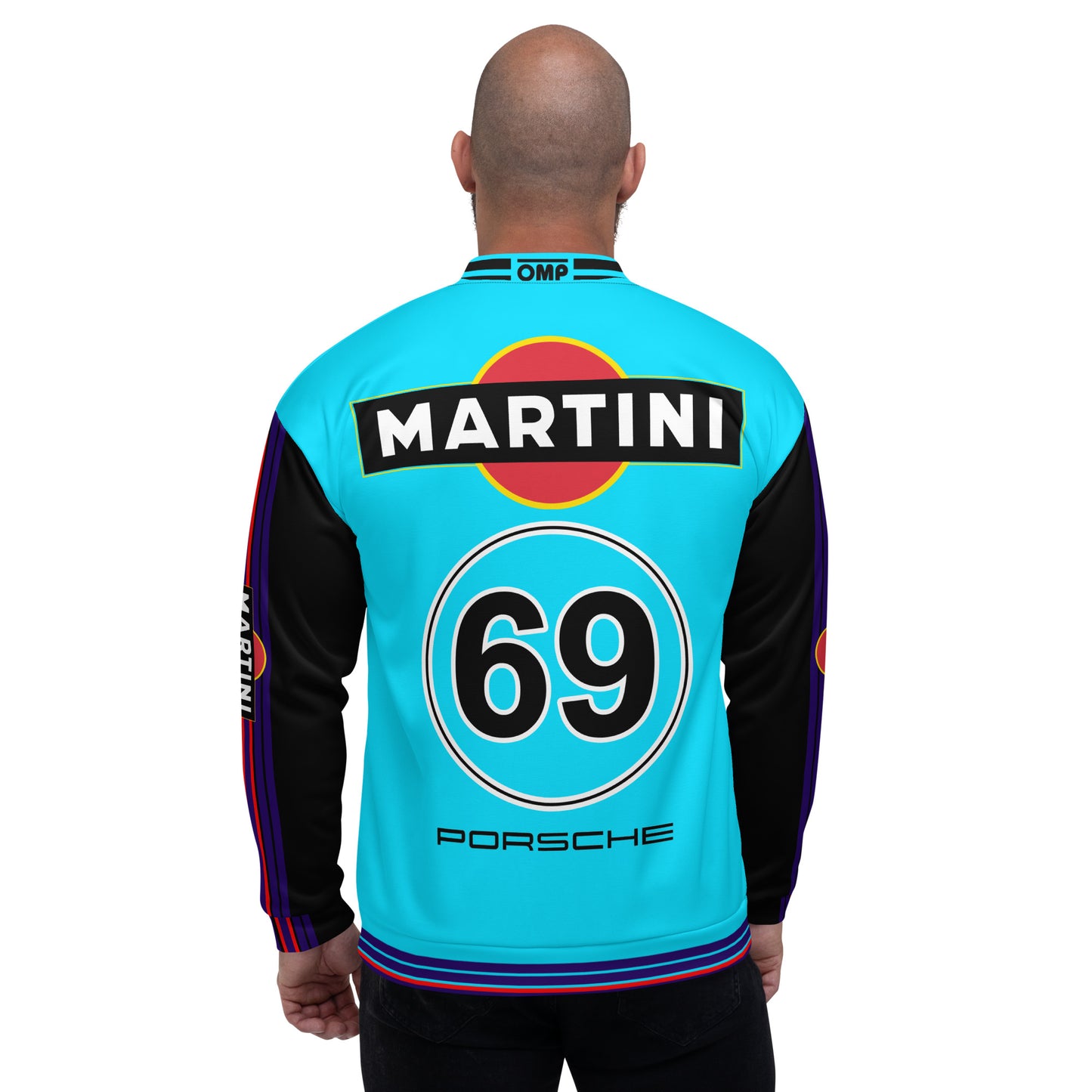 Martini Porsche Unisex Bomber Jacket