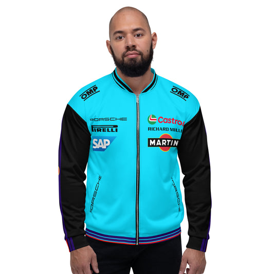 Martini Porsche Unisex Bomber Jacket