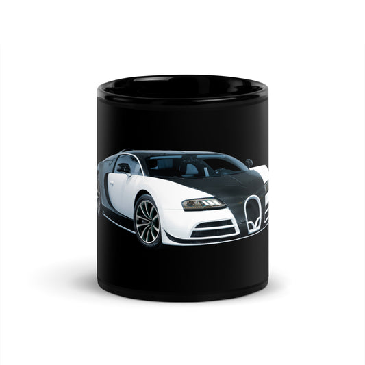 Bugatti Black Glossy Mug