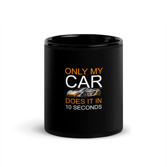 Mclaren Black Glossy Mug