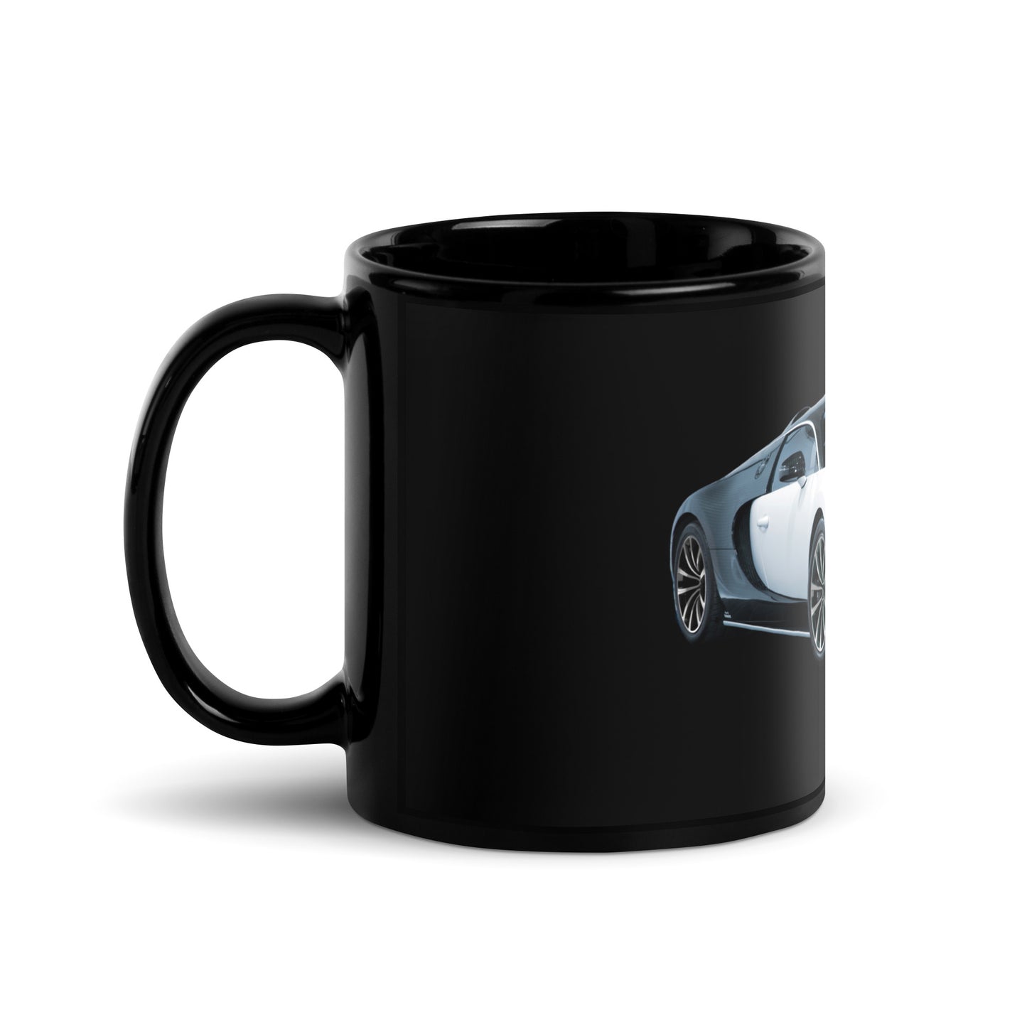 Bugatti Black Glossy Mug