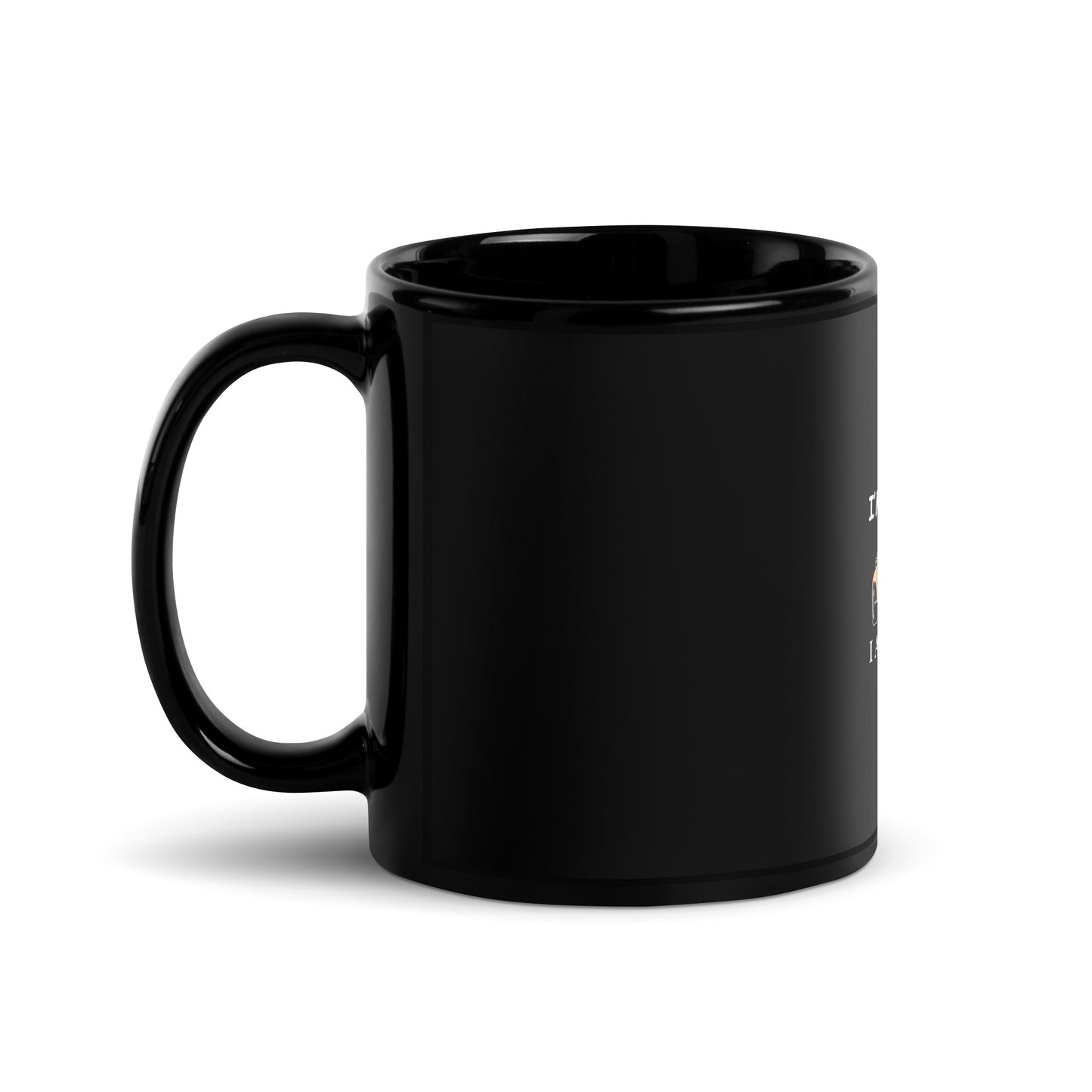 Porsche Black Glossy Mug