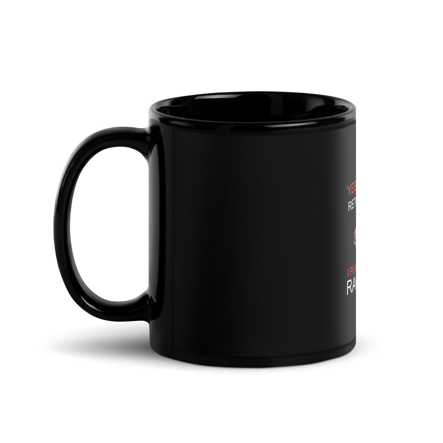 Building Race Car Black Glossy Mug
