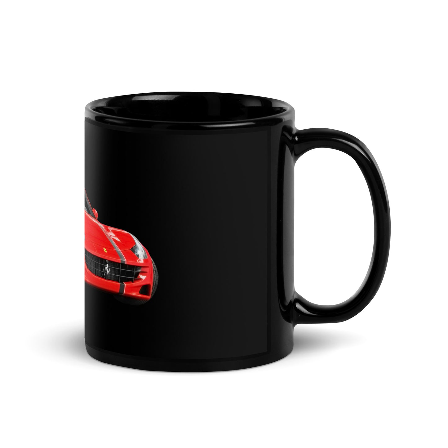 Ferrari Black Glossy Mug