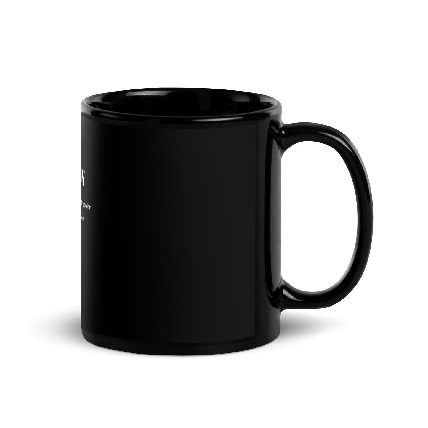 CarGuy Black Glossy Mug