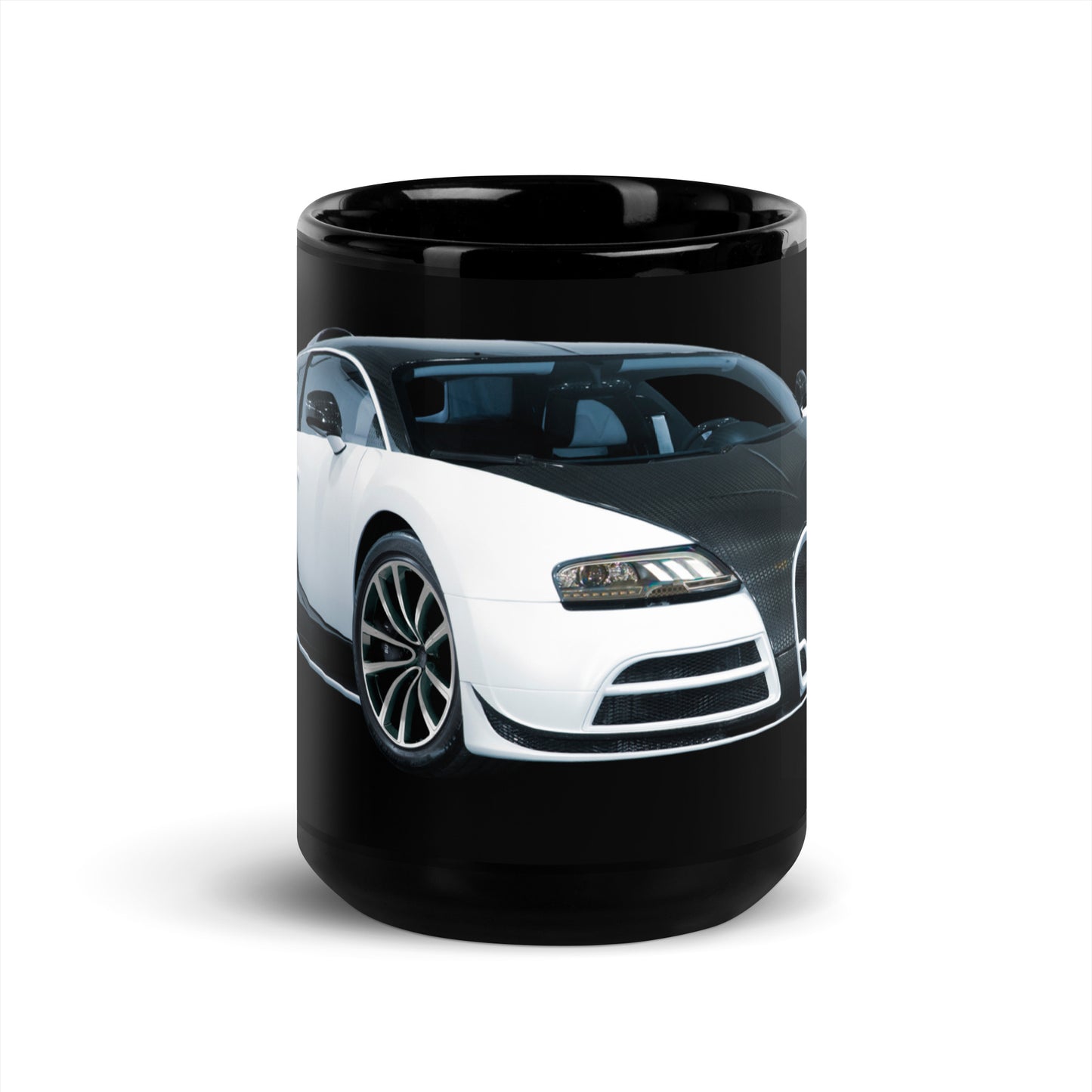 Bugatti Black Glossy Mug
