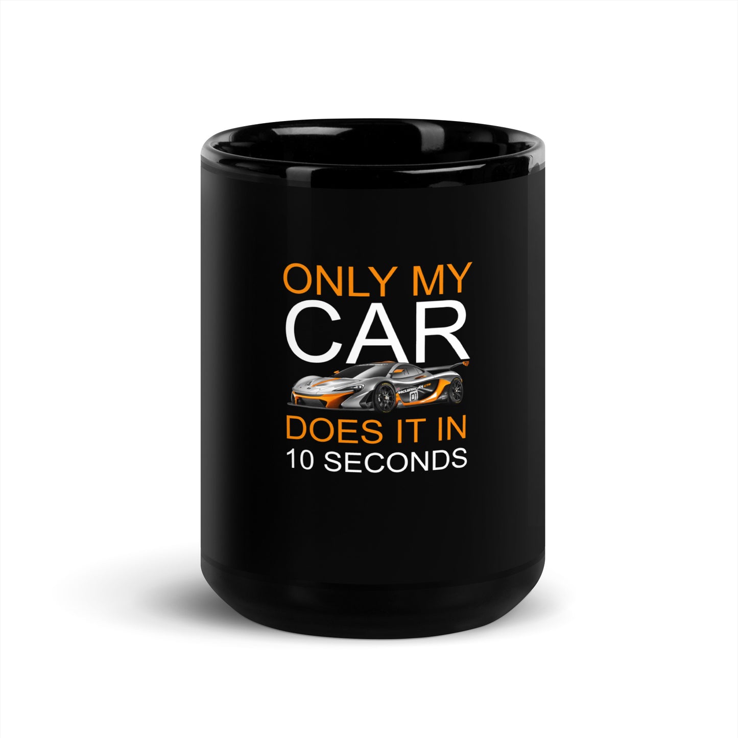Mclaren Black Glossy Mug