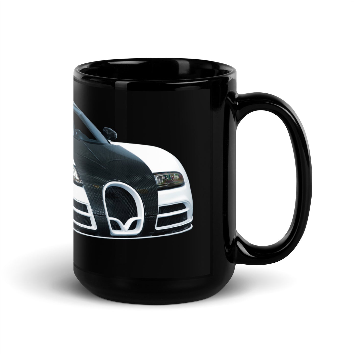 Bugatti Black Glossy Mug