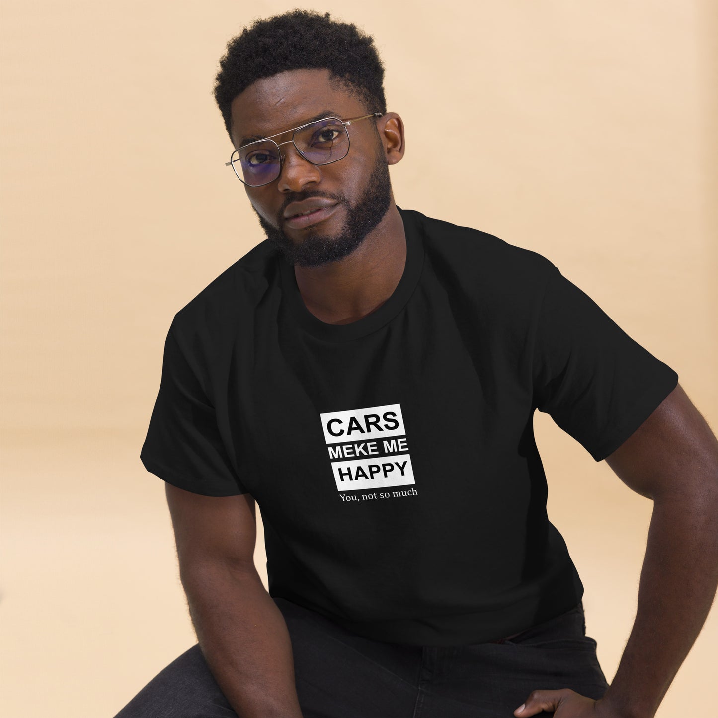 Car Make Me Happy Men's classic tee
