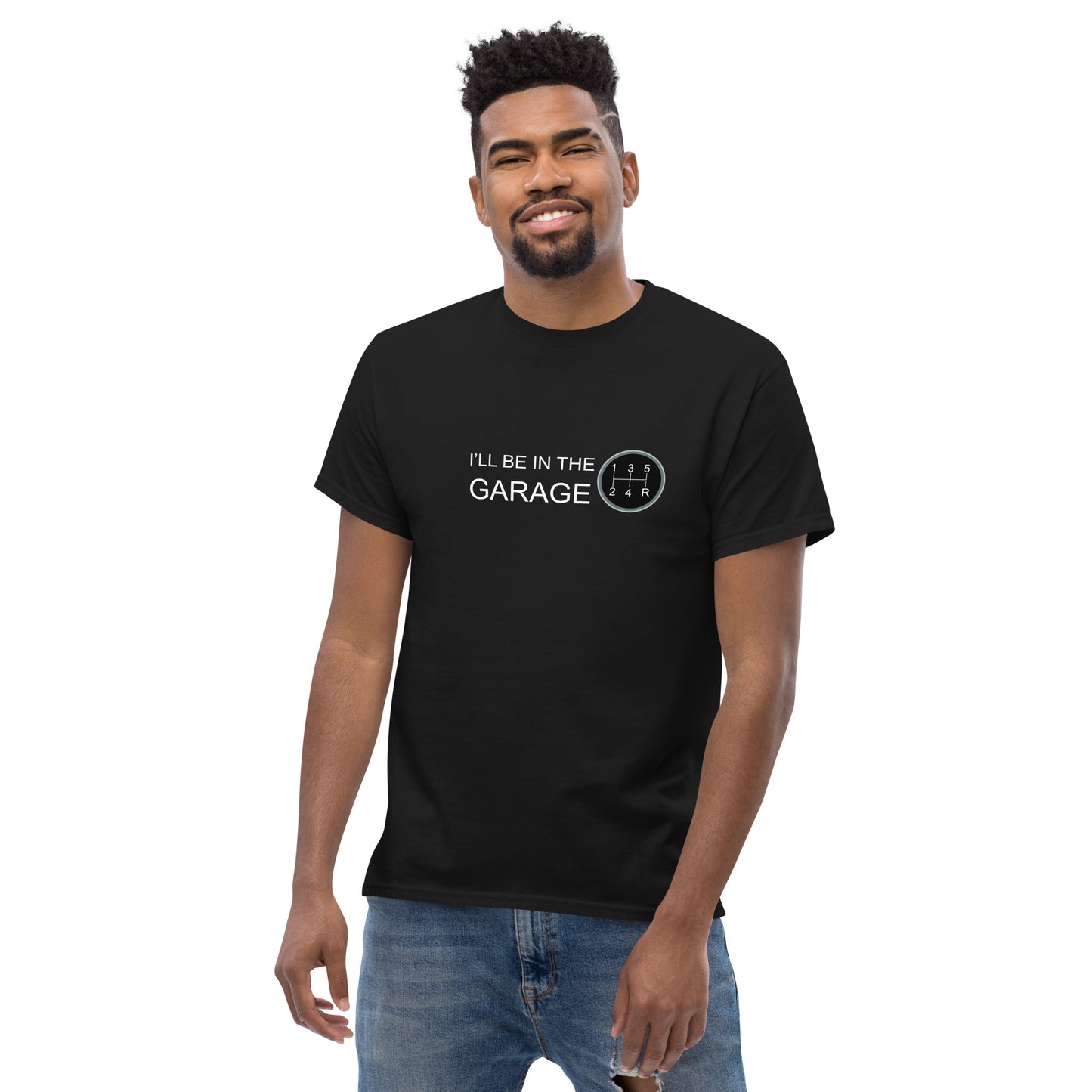 I'll Be In The Garage Men's classic tee