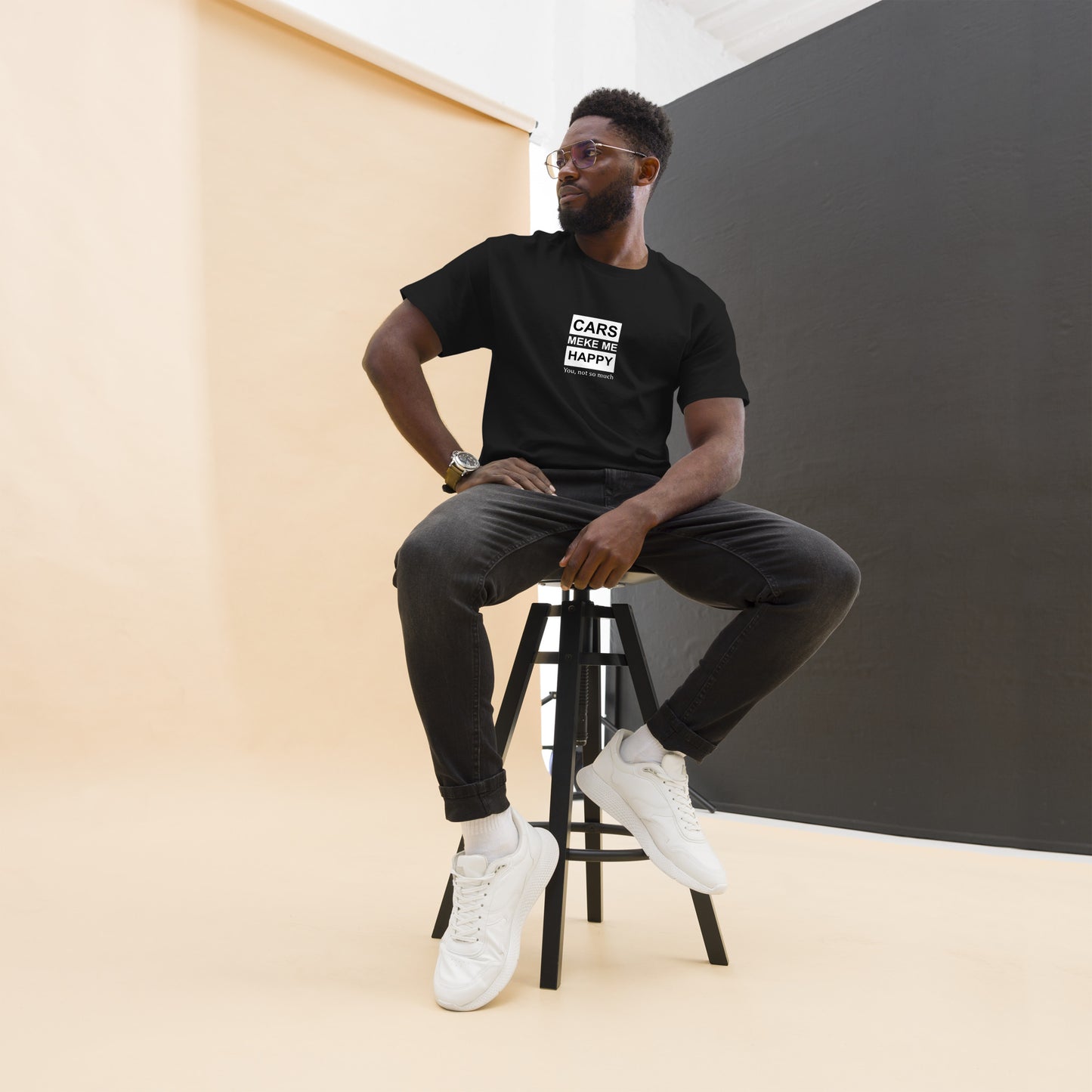 Car Make Me Happy Men's classic tee