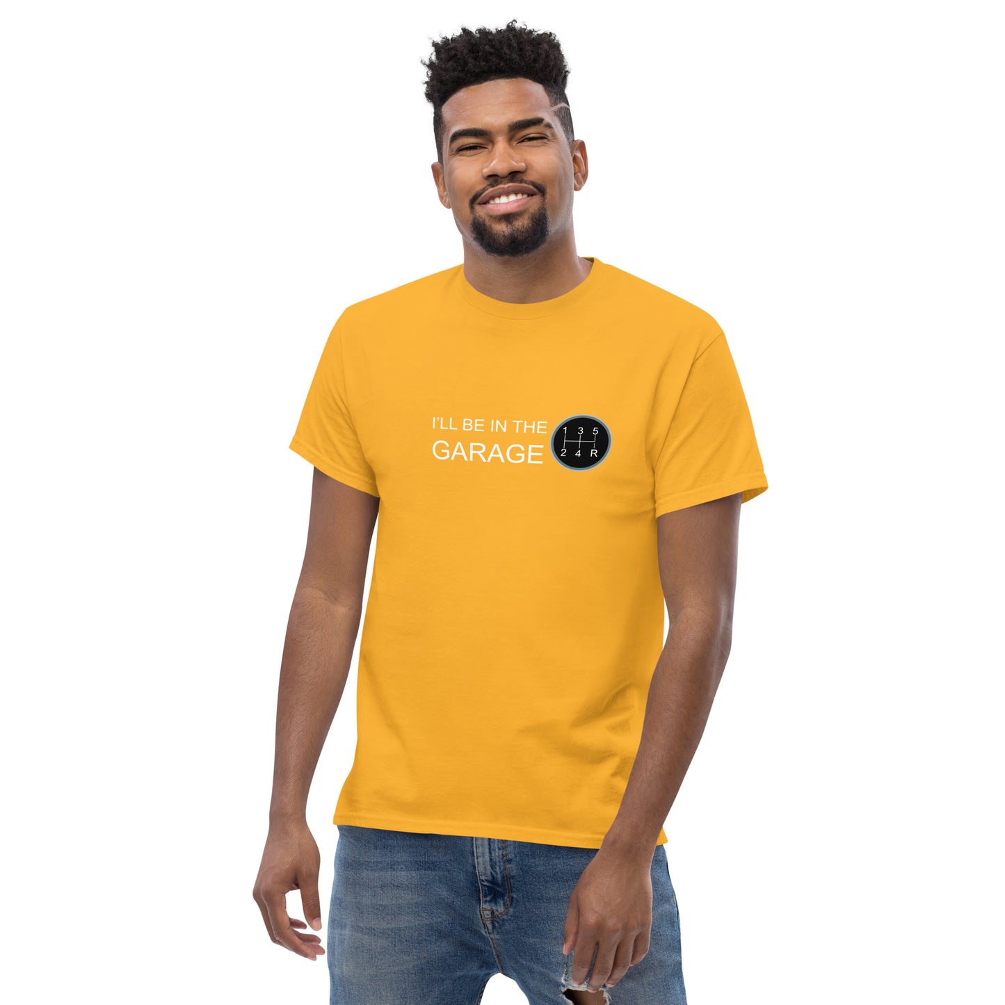 I'll Be In The Garage Men's classic tee