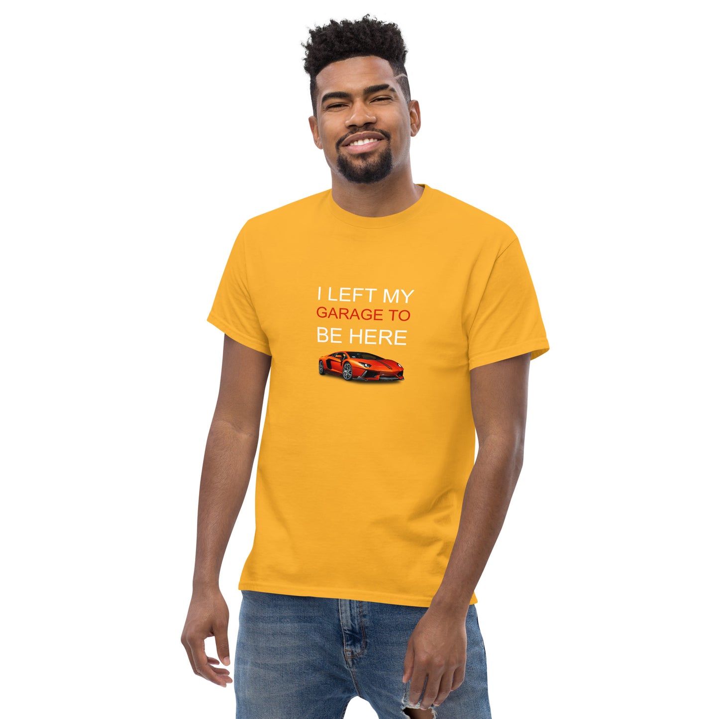 Left My Garage Men's classic tee
