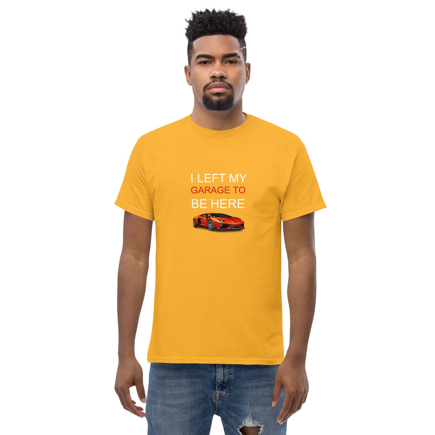 Left My Garage Men's classic tee