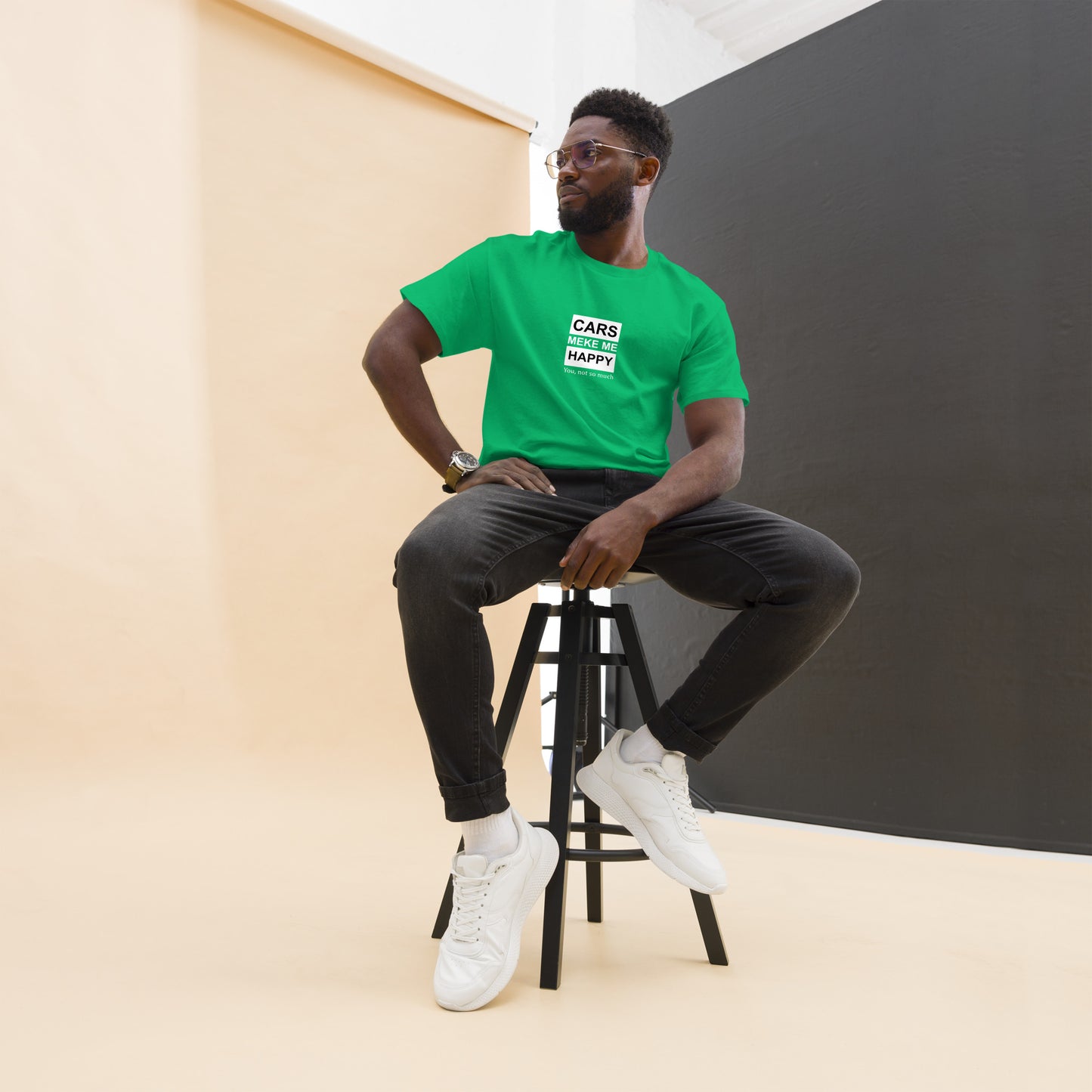 Car Make Me Happy Men's classic tee