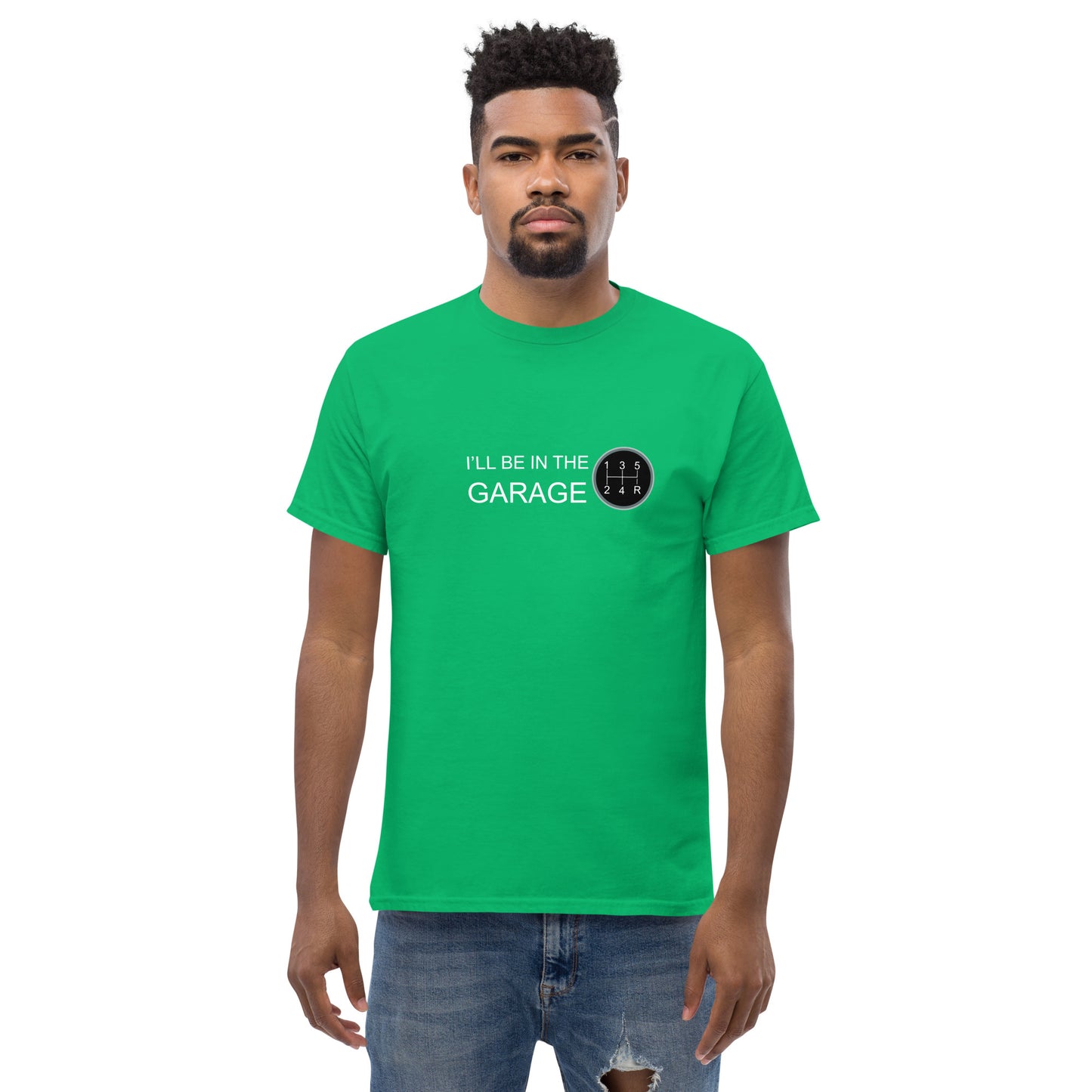 I'll Be In The Garage Men's classic tee