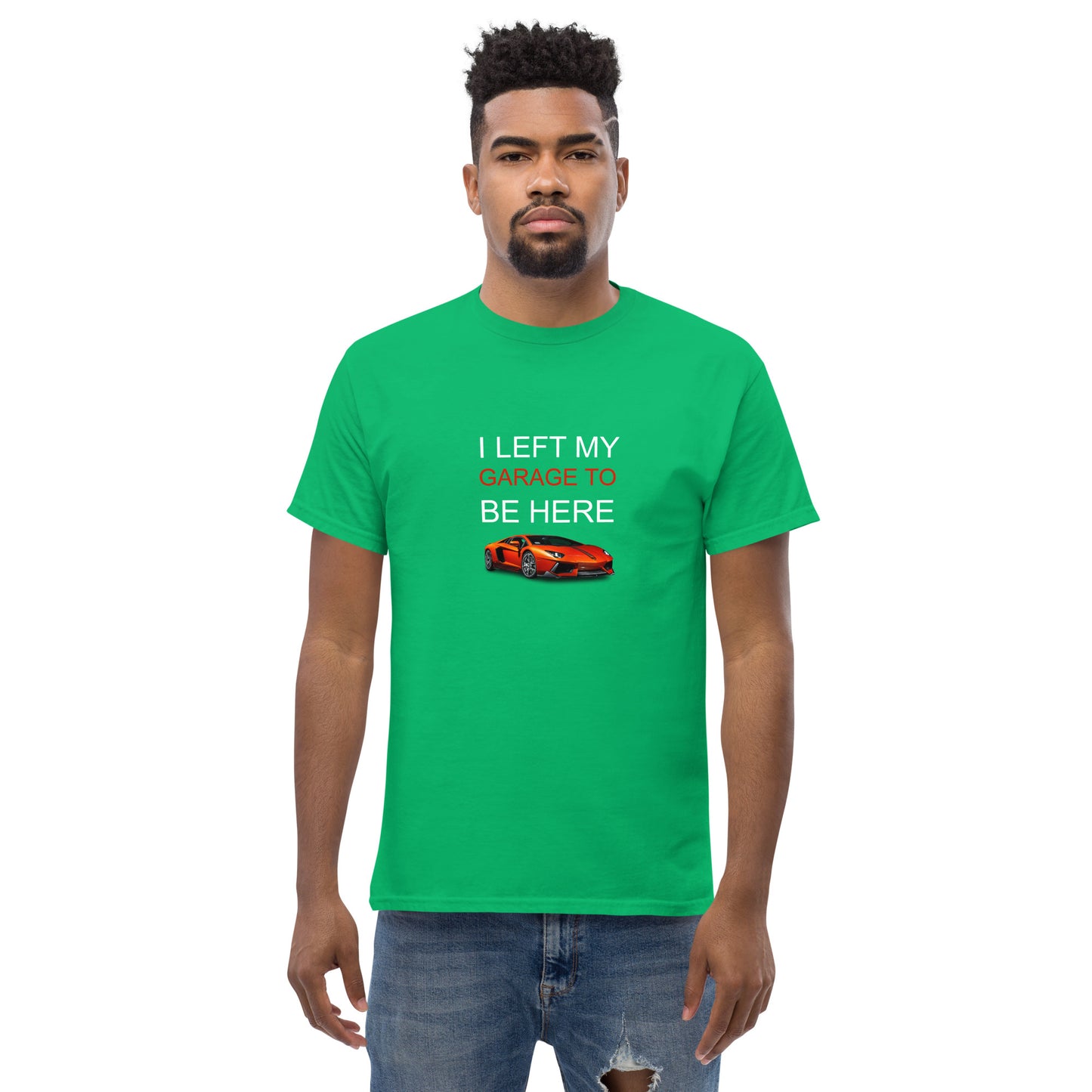 Left My Garage Men's classic tee