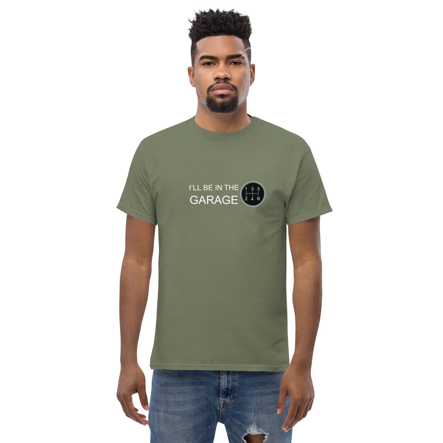 I'll Be In The Garage Men's classic tee