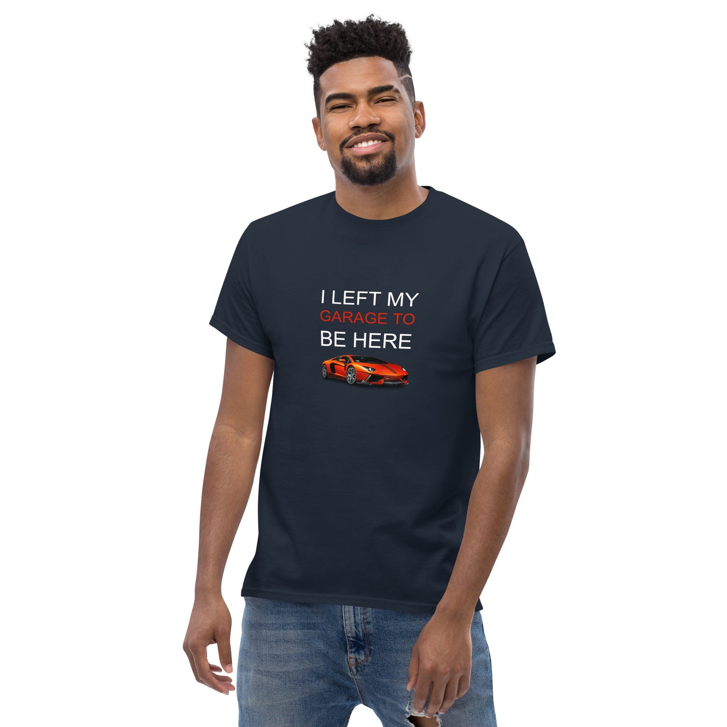 Left My Garage Men's classic tee