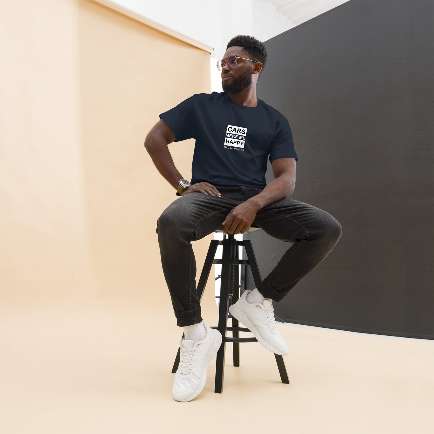 Car Make Me Happy Men's classic tee