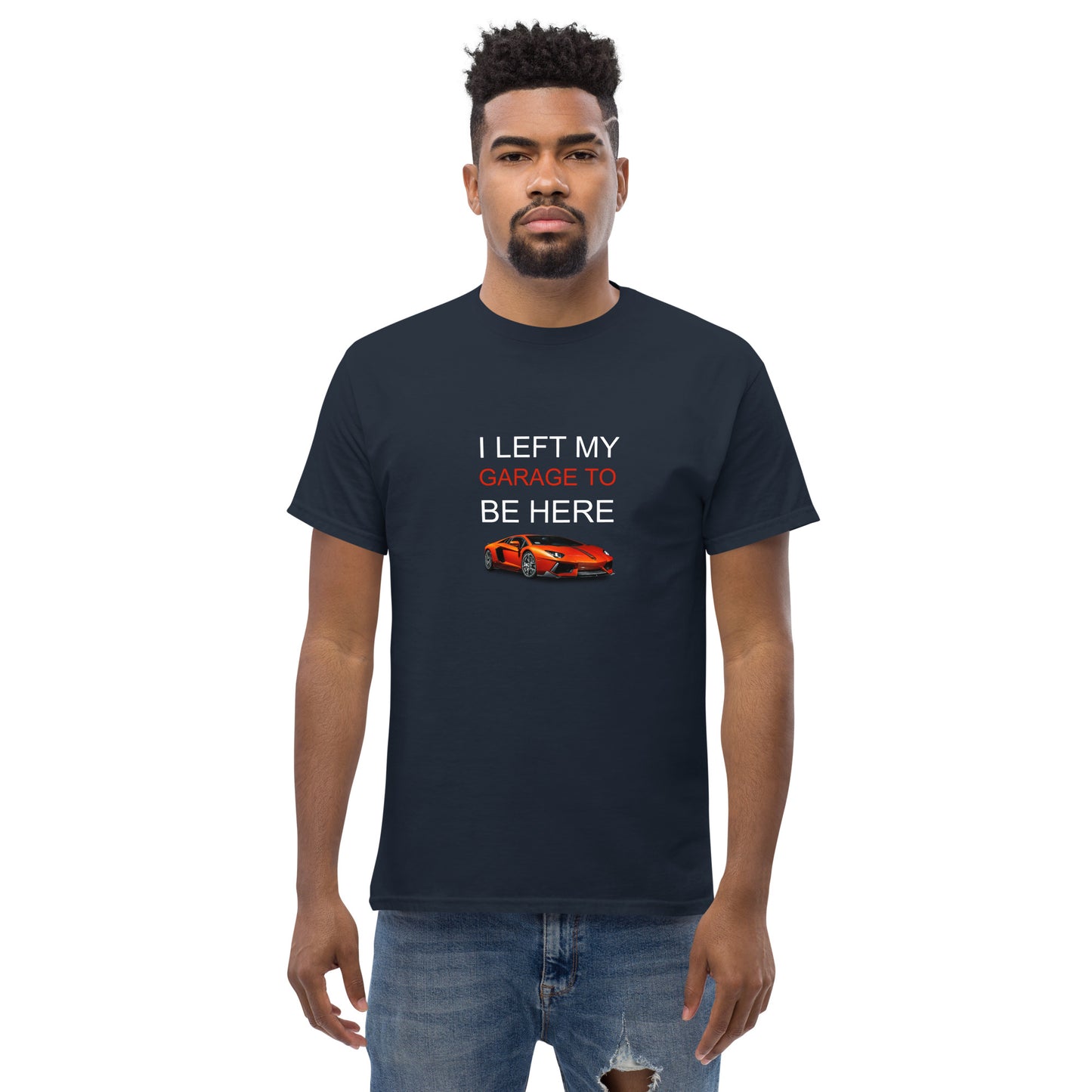 Left My Garage Men's classic tee