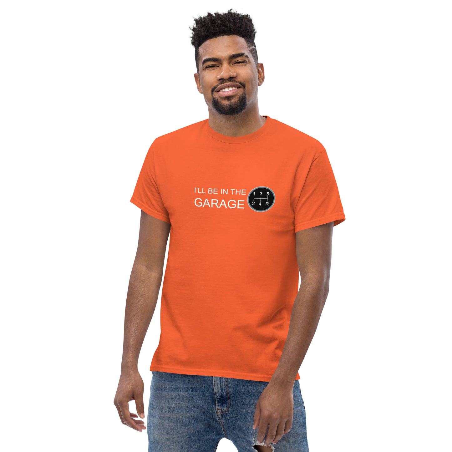 I'll Be In The Garage Men's classic tee